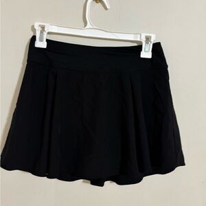 Love Tree Black Skort